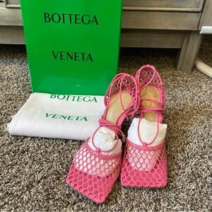 Bottega Veneta Stretch Heels Lace Up
